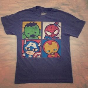 Marvel shirt.